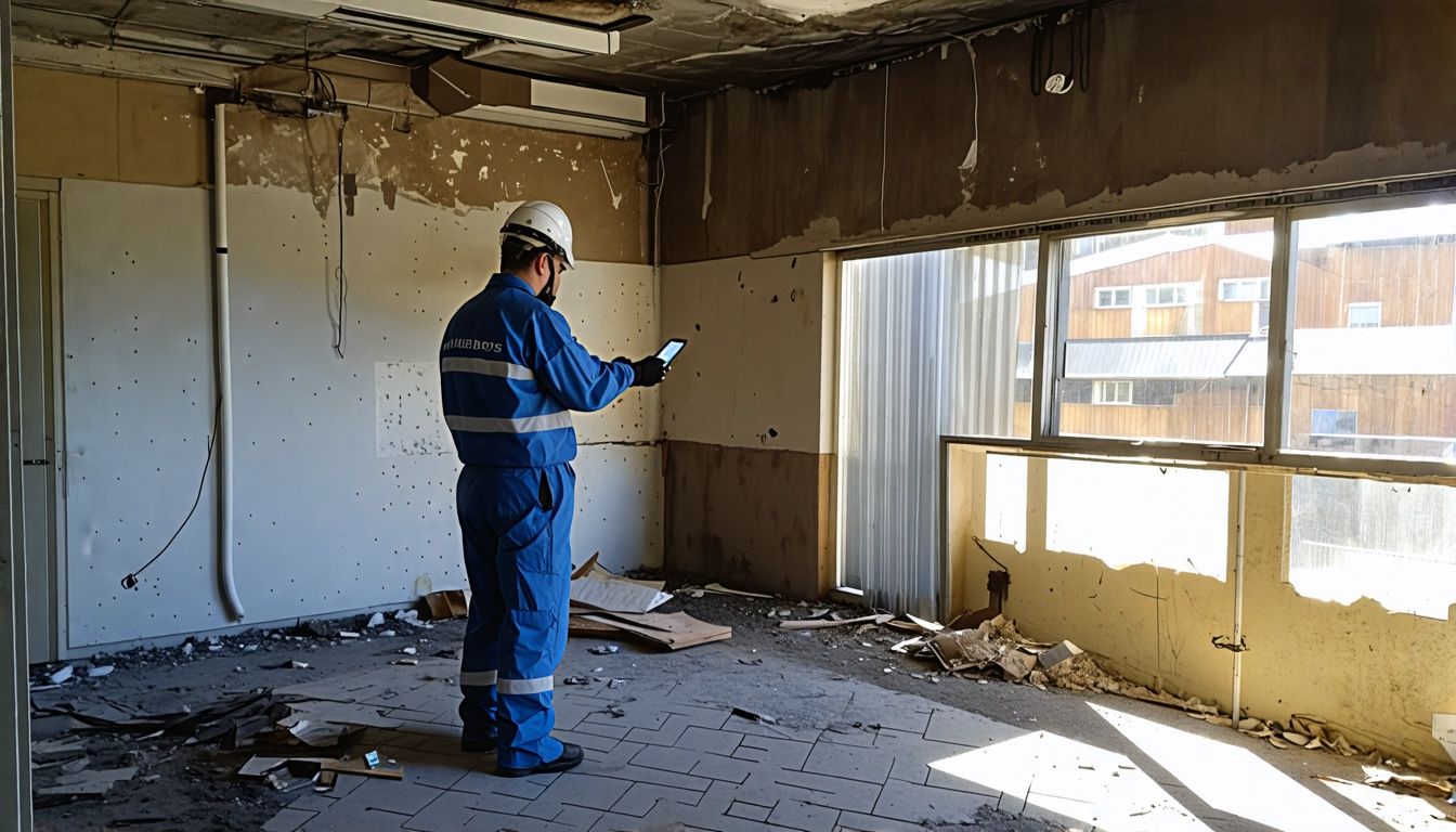 What role do local authorities play in monitoring and enforcing asbestos regulations?
