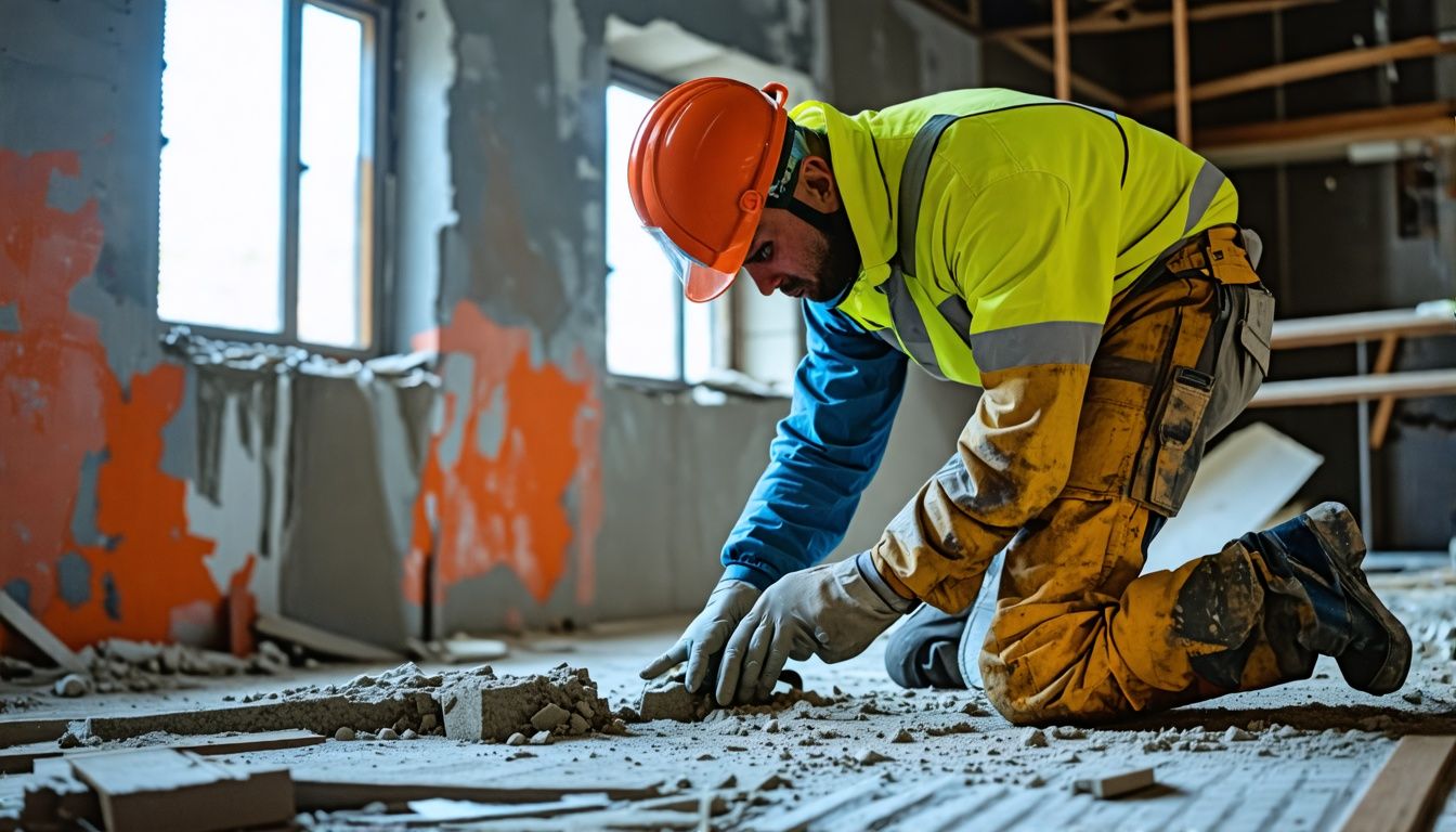 What steps should be taken to prevent future asbestos contamination during renovation or construction projects?