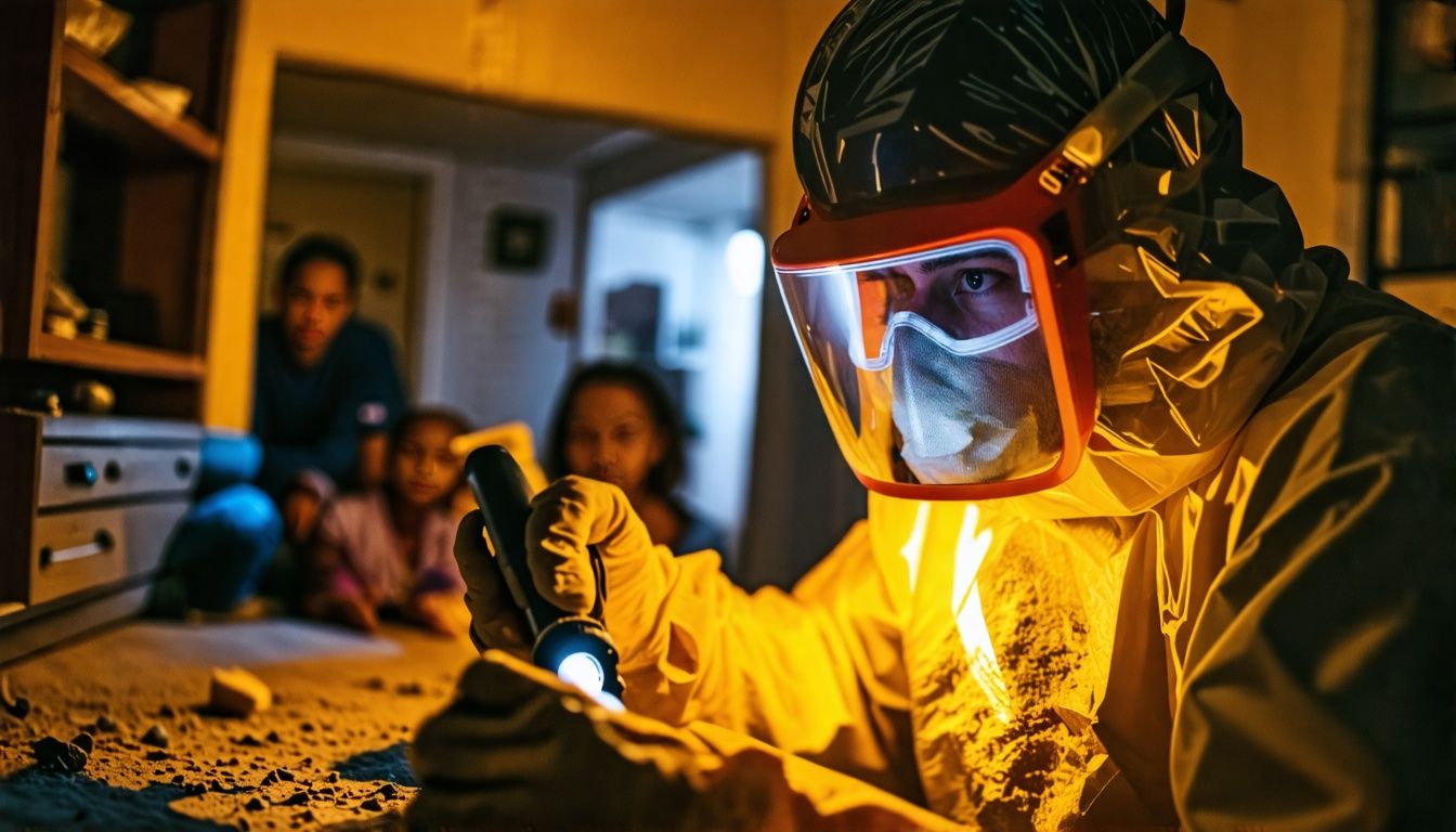 What steps should you take to protect yourself and your family when identifying asbestos in your home?