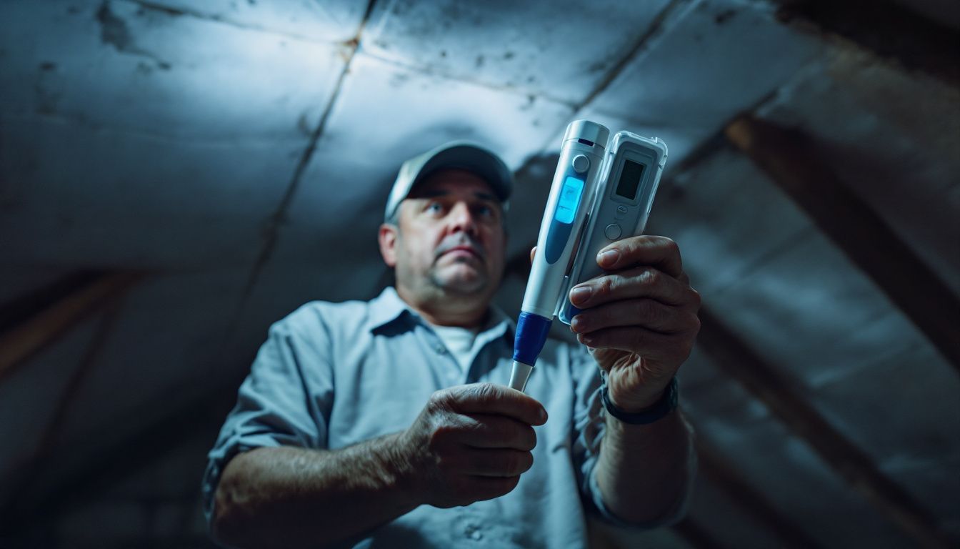 What should be done if asbestos is found during testing?