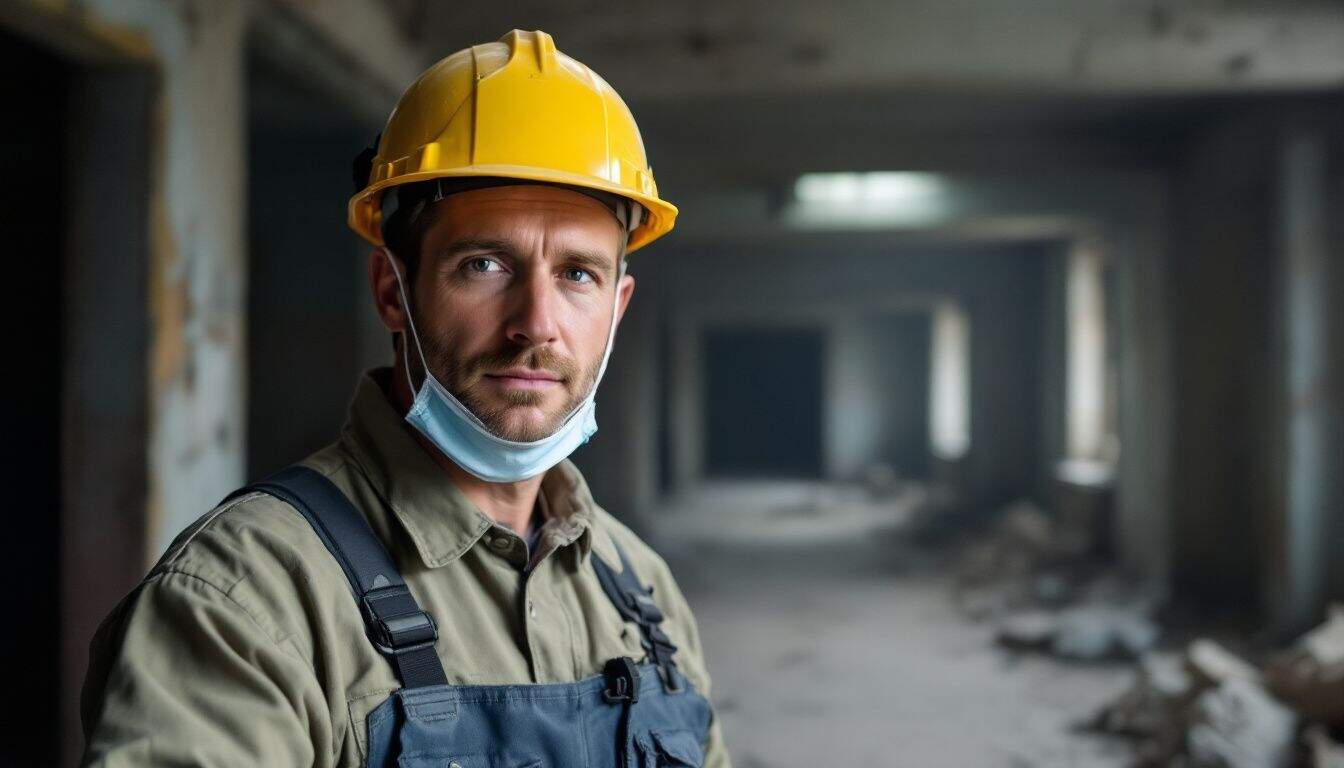 Are there any measures that should be taken to ensure safety during an asbestos survey?