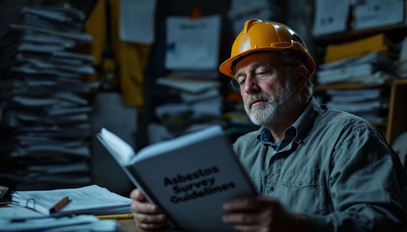 What resources are available for obtaining accurate information and guidance on conducting an asbestos survey in the workplace?