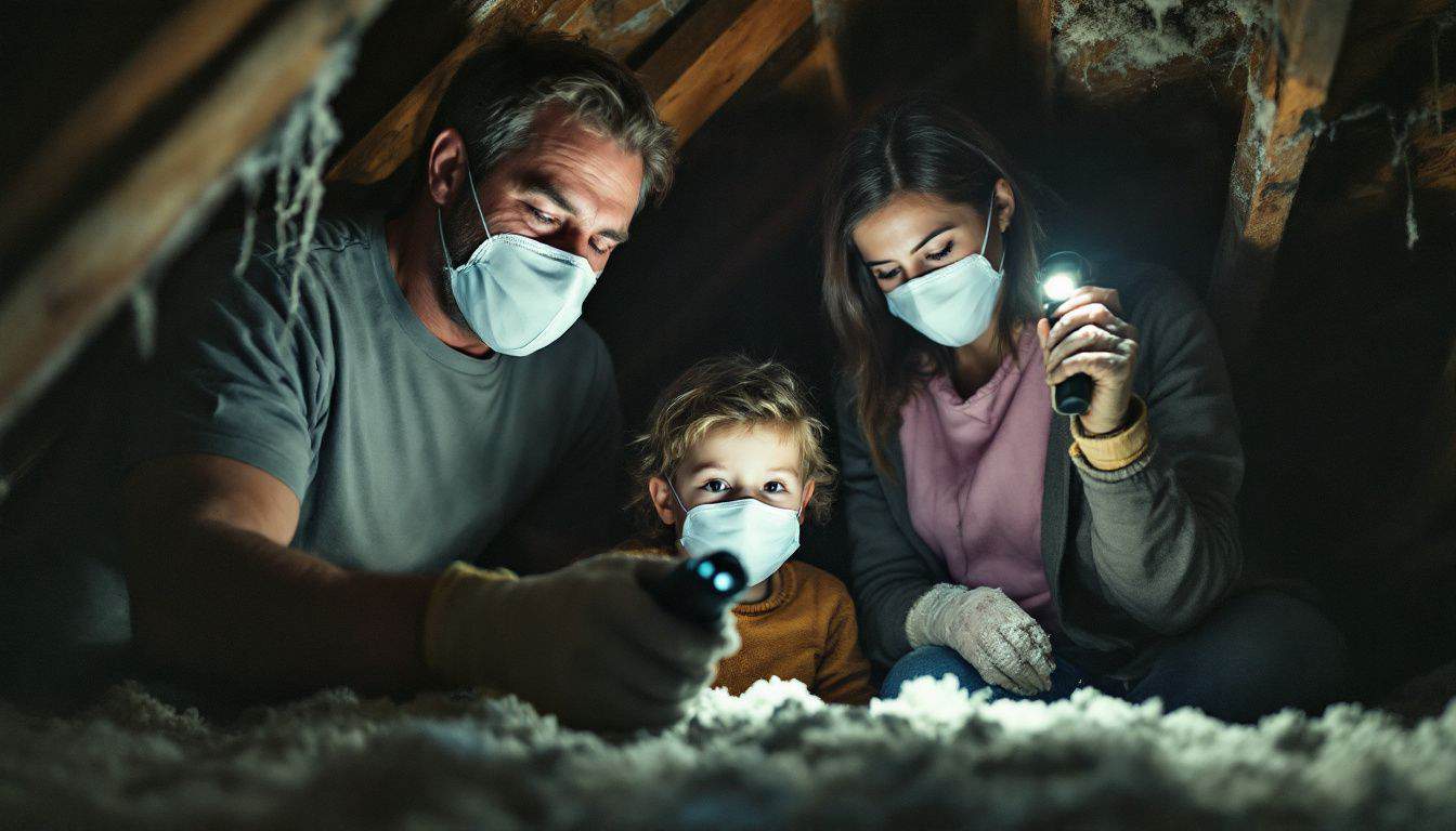 How can you protect your family from asbestos exposure in your home?