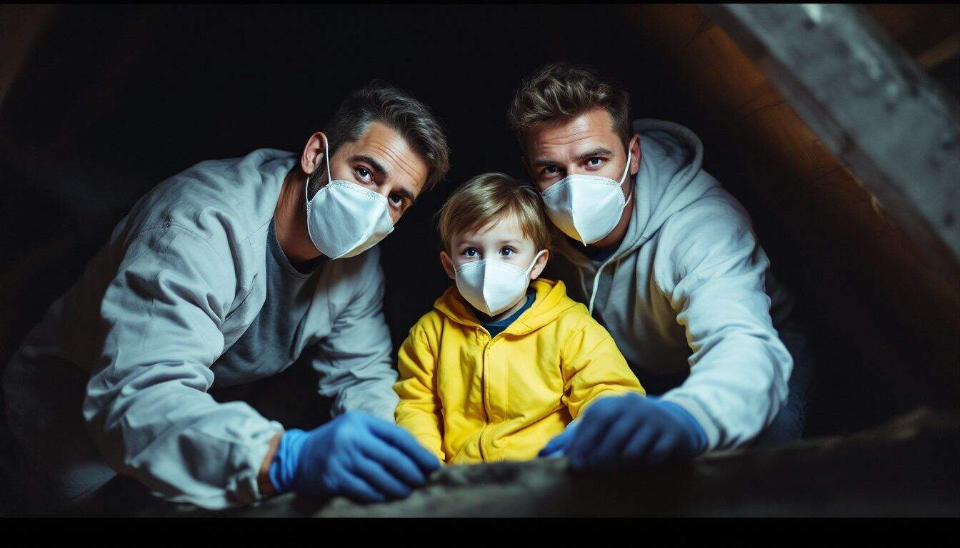 What does the process of protecting your family from asbestos exposure involve?