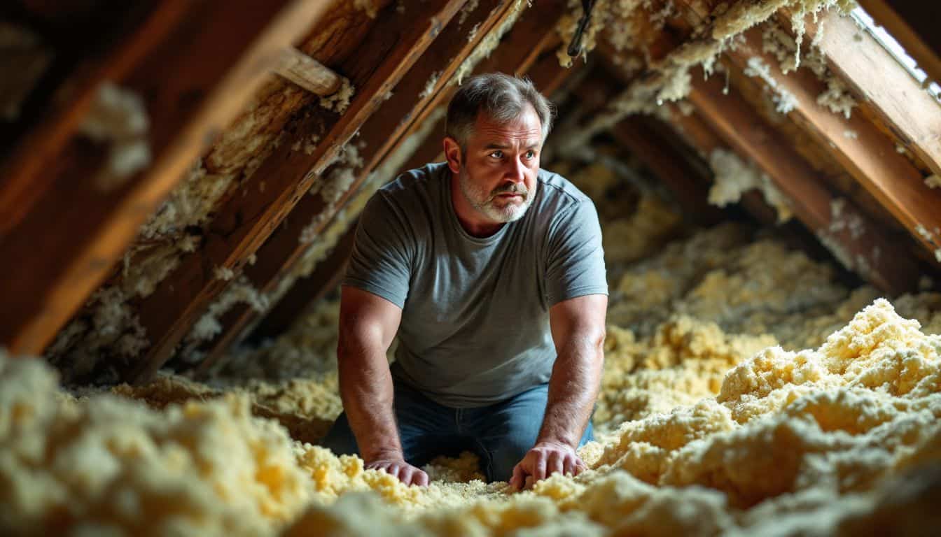 What are the potential dangers of asbestos in property maintenance?