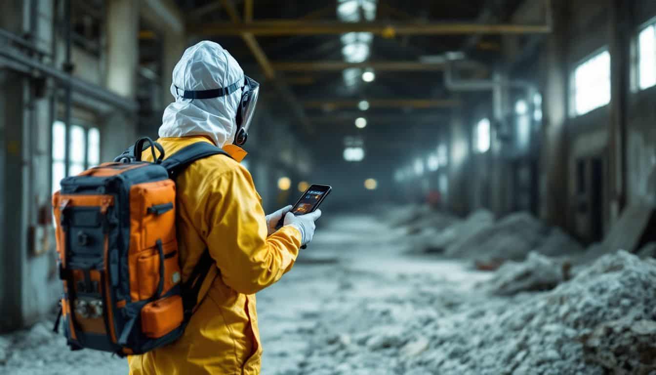 How do asbestos management plans help promote safety?