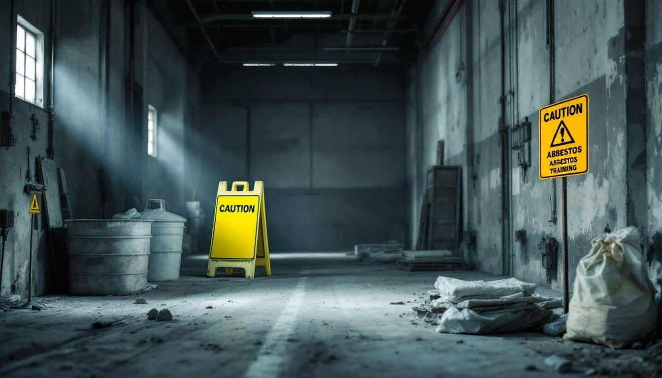 What training is necessary for those involved in implementing and enforcing asbestos management plans?