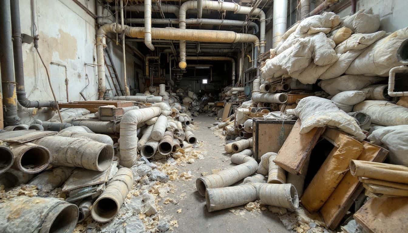 How often are the rules and regulations for asbestos disposal updated in the UK?