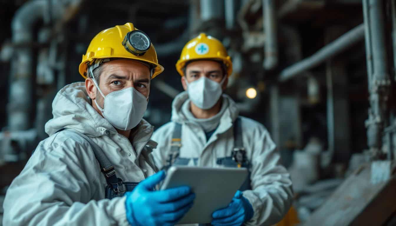 Why are asbestos inspections important in industrial settings?