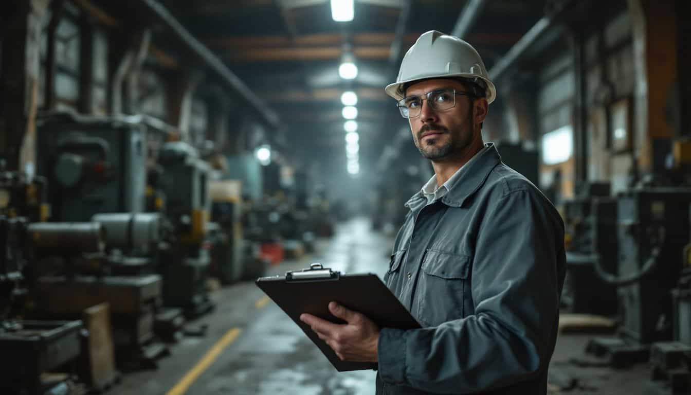 How often should asbestos inspections be conducted in industrial settings?