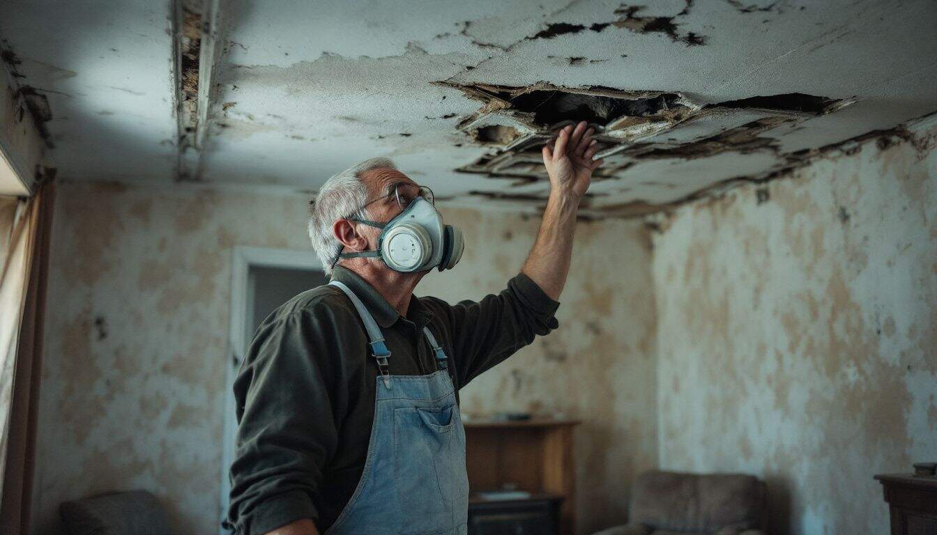 What are the risks associated with asbestos in the UK?