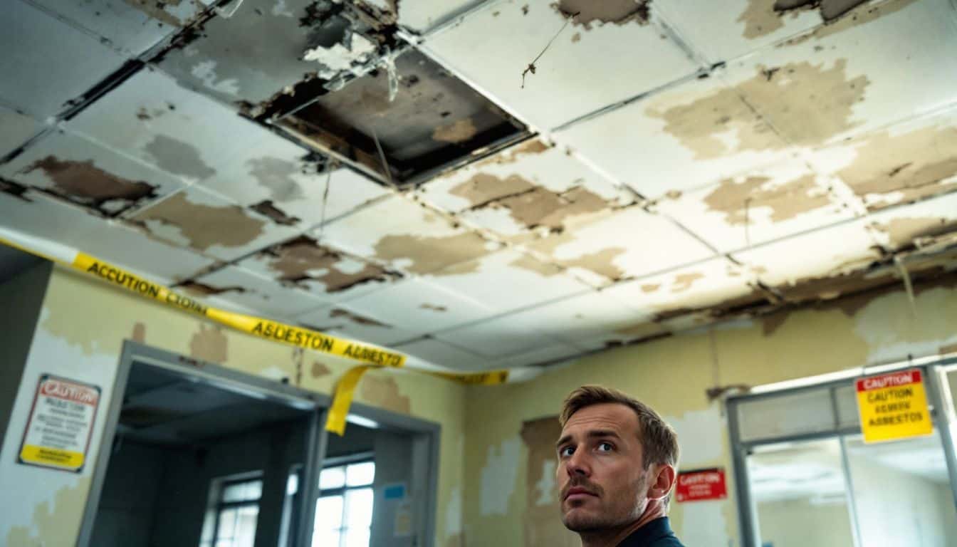 What is included in an asbestos report and why is it important?