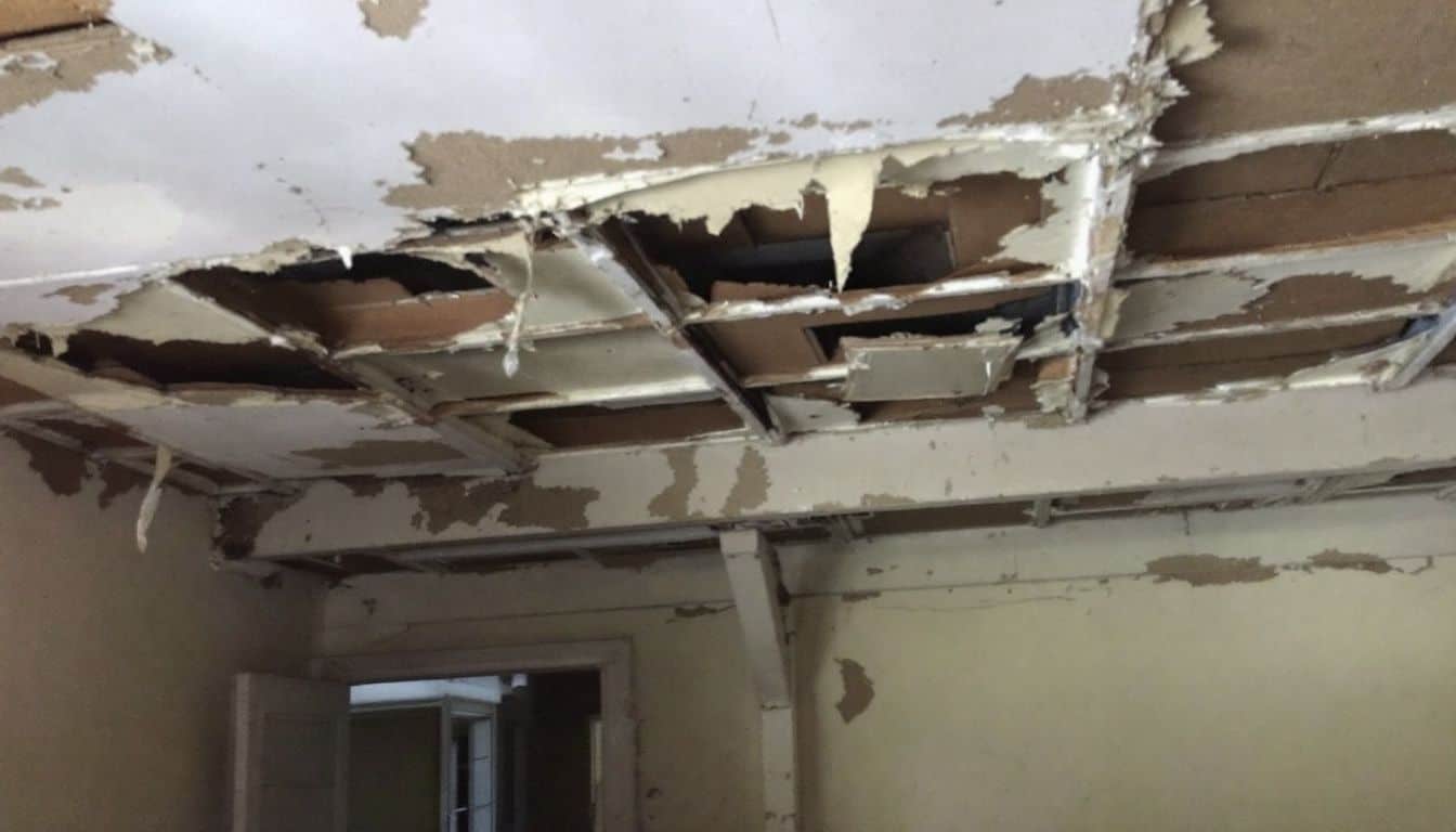 What precautions should be taken for those living or working in buildings known to contain asbestos?