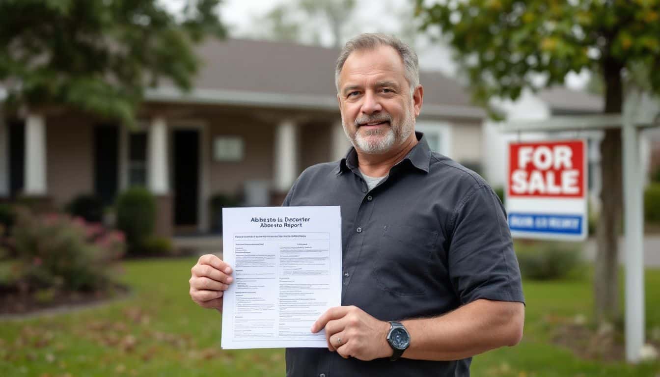 How can updating asbestos reports impact the value of a property or building?