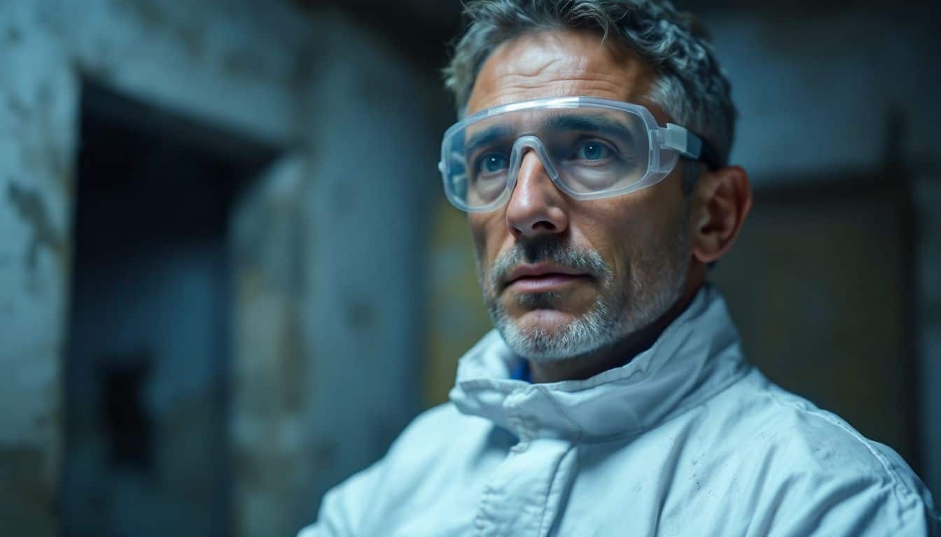 How does an asbestos survey ensure public safety?