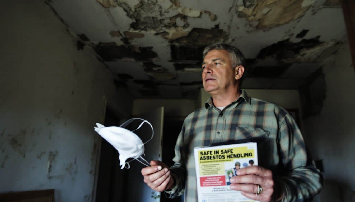 How does asbestos impact property maintenance?