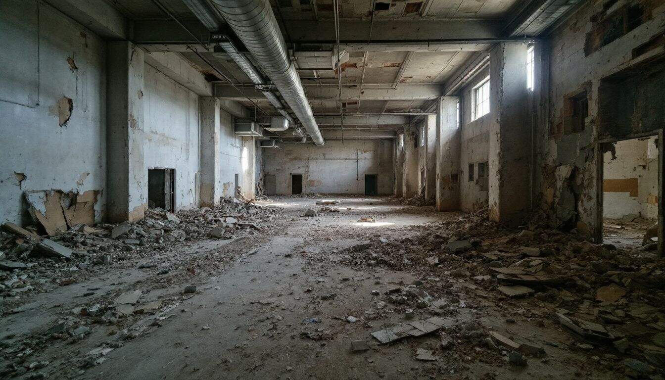 What training do employees in industrial settings need to undergo regarding asbestos inspections?