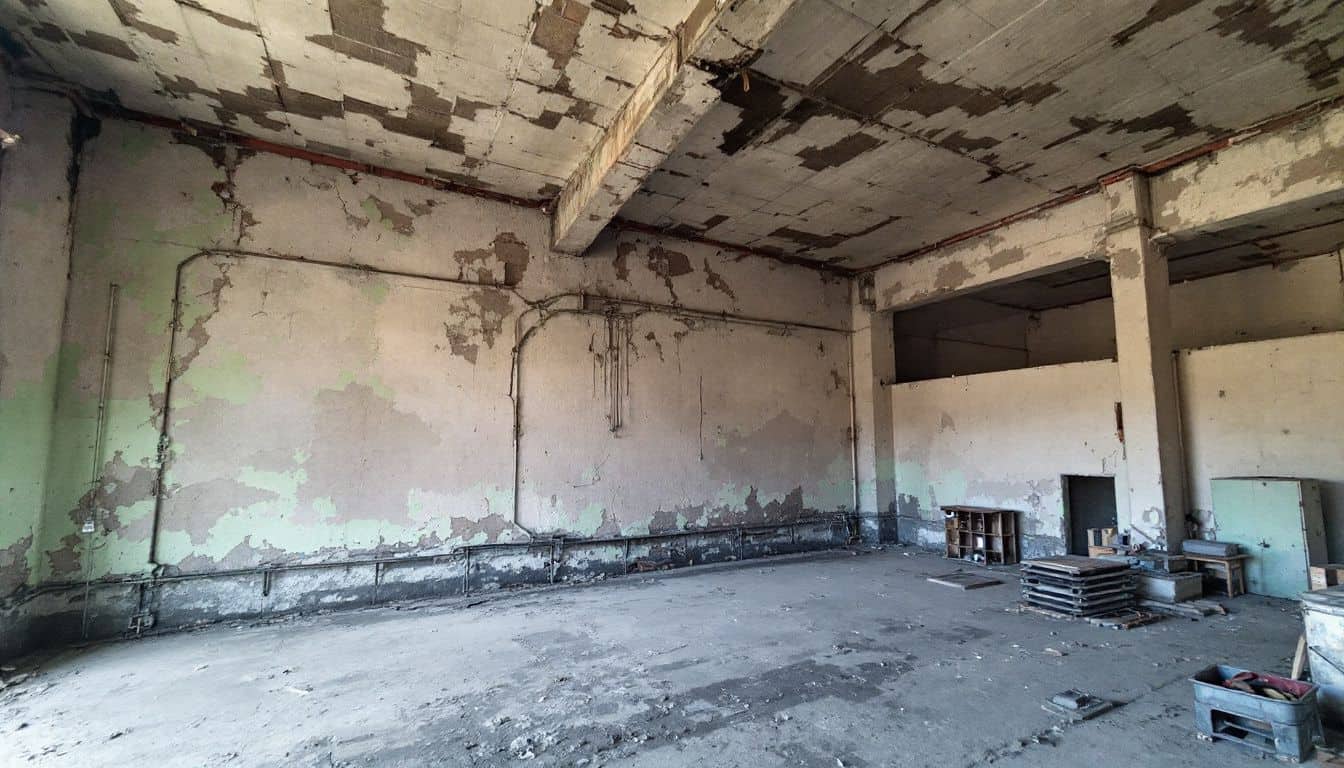 Are there specific regulations for conducting an asbestos survey in the UK?