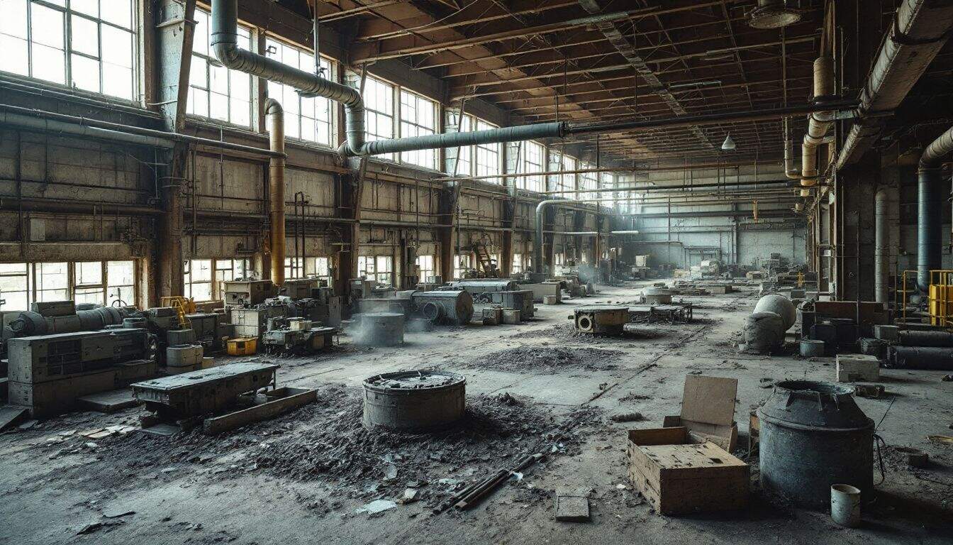 Are there any safety protocols in place to protect workers from asbestos in the UK aerospace industry?