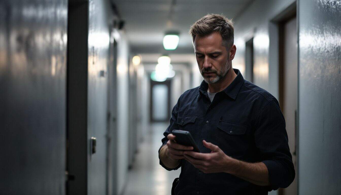 Are there any specific protocols in place for emergency situations involving asbestos in commercial buildings?