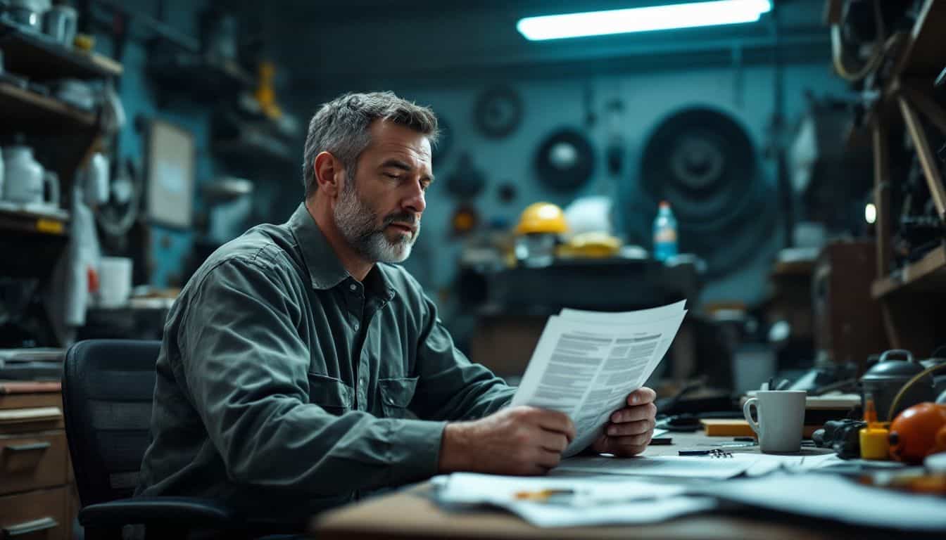 What information is typically included in an asbestos report for the aerospace industry?