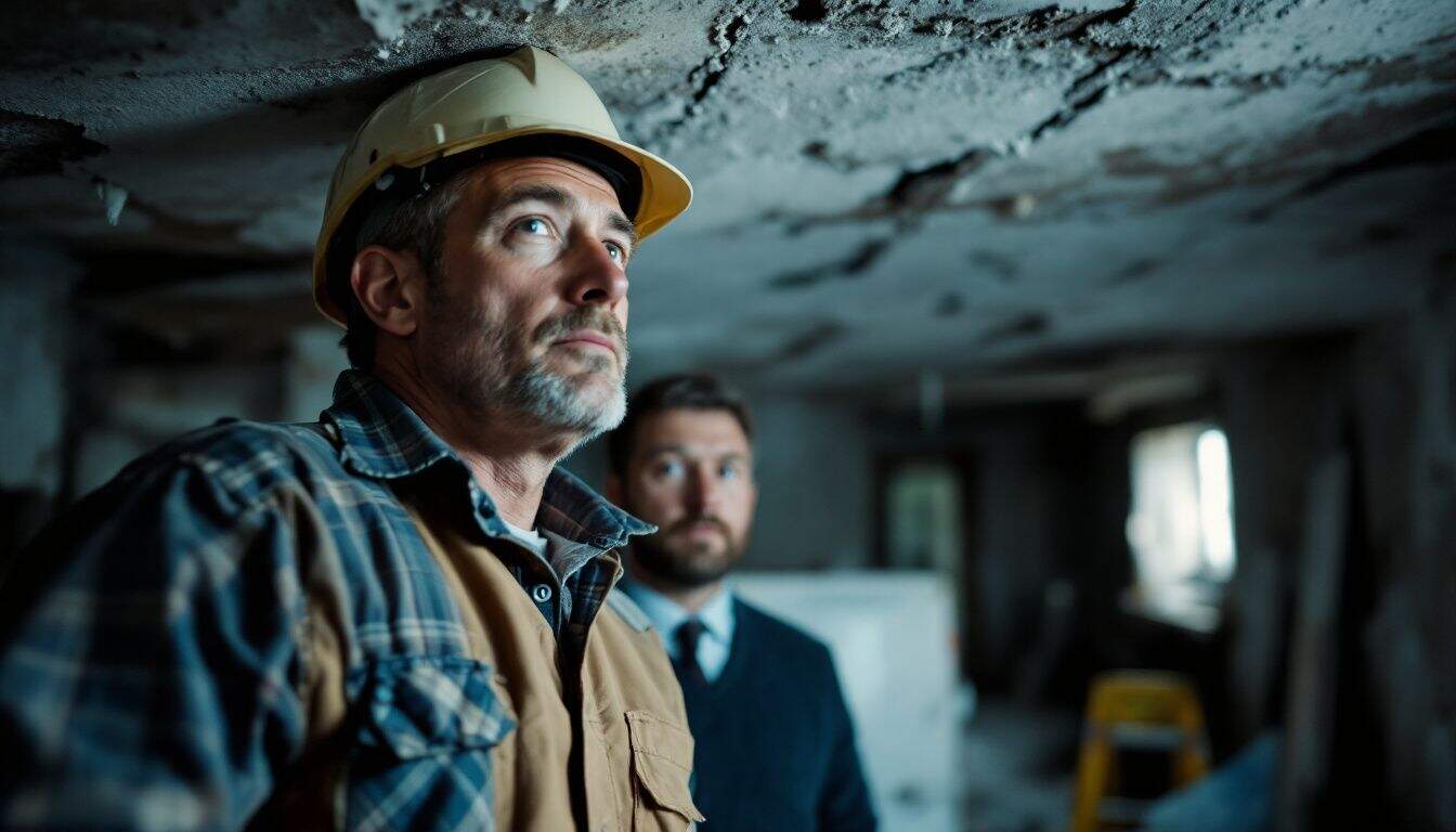 What role does the government play in regulating asbestos management in historic buildings?