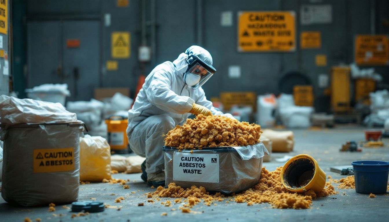 How to Dispose of Asbestos Waste Safely After Abatement