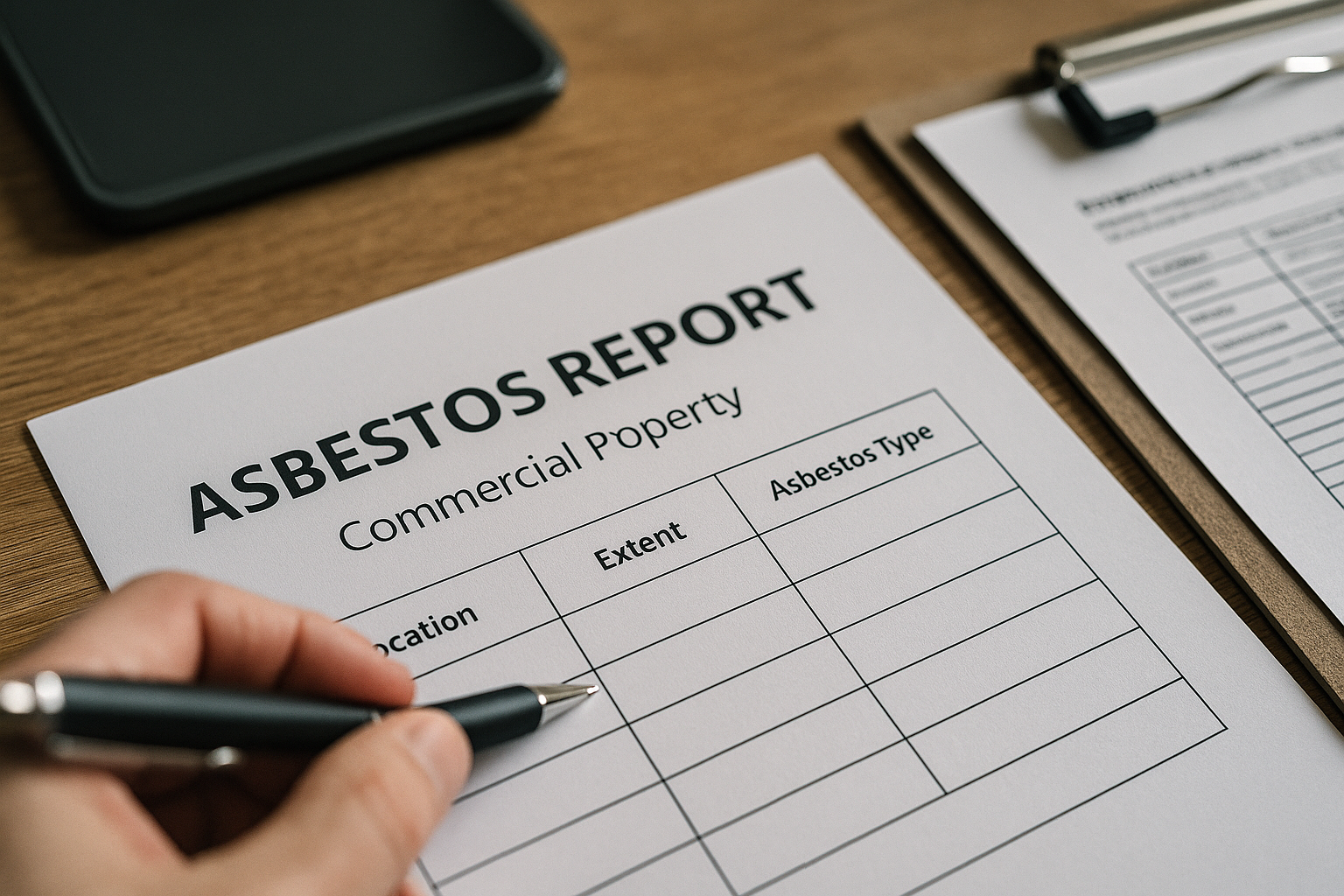 asbestos report for commercial property - Asbestos Reports for Commercial Properti