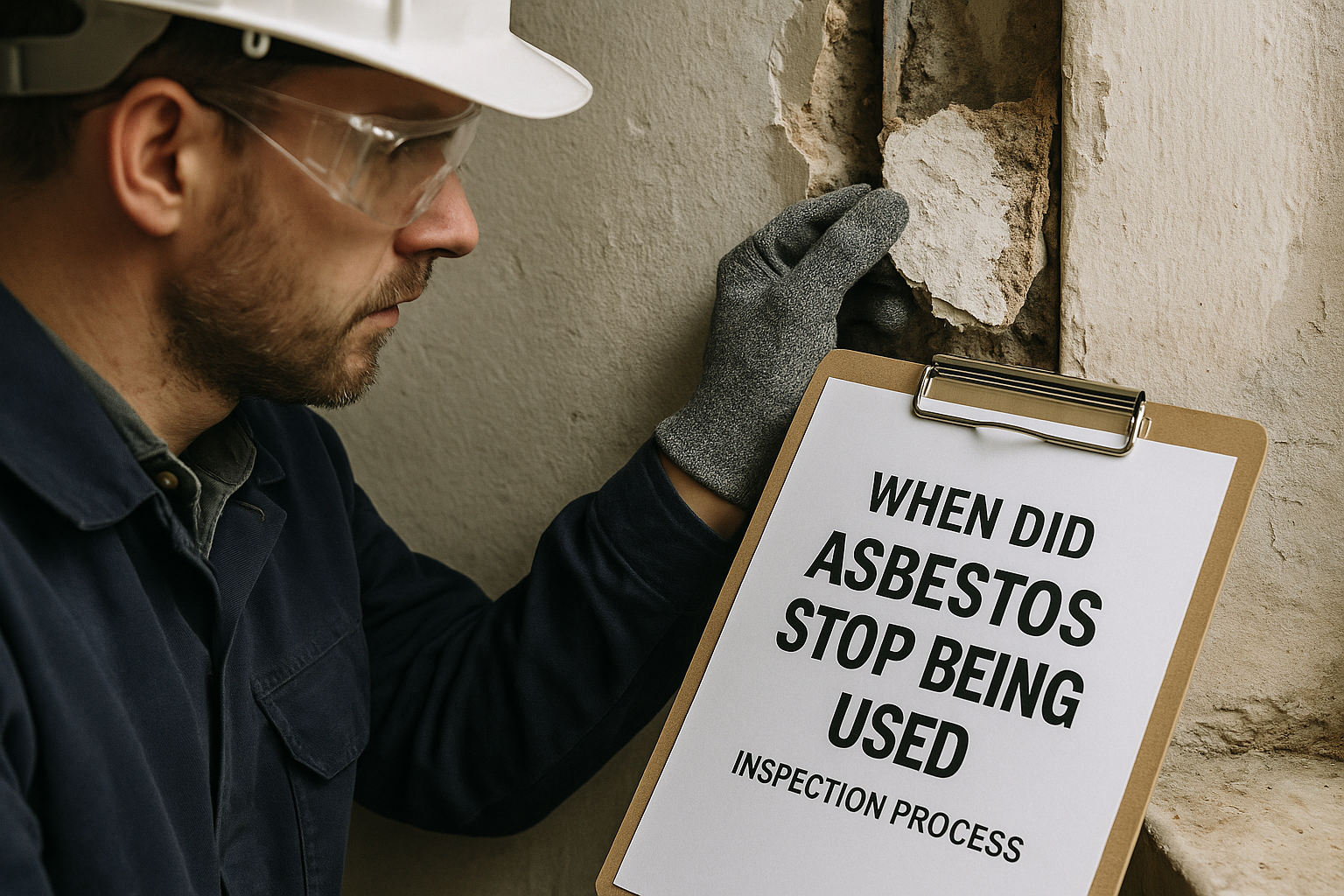 when did asbestos stop being used - when was asbestos used in homes