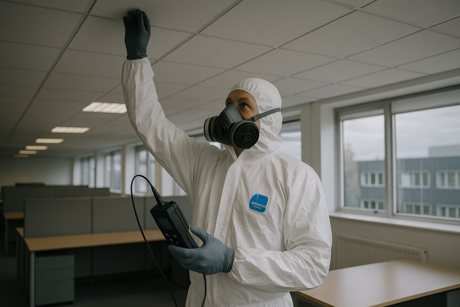 Are there any warning signs of asbestos in a building that should prompt immediate removal? Identifying and implementing removal protocols.