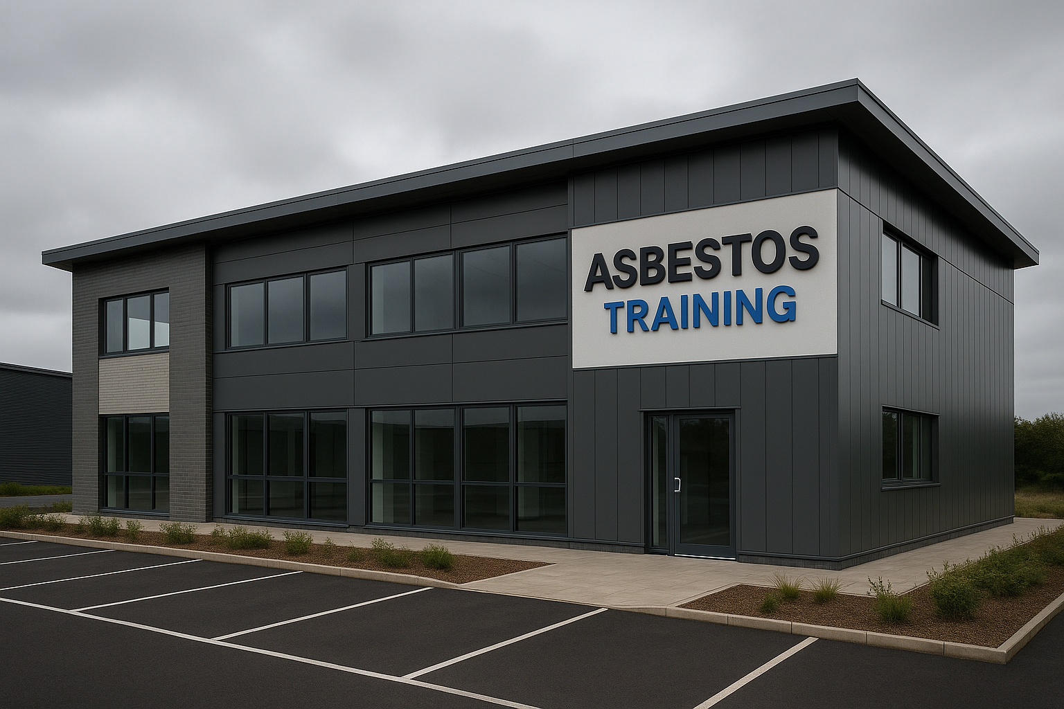What training is necessary for employees who work in an environment with asbestos?