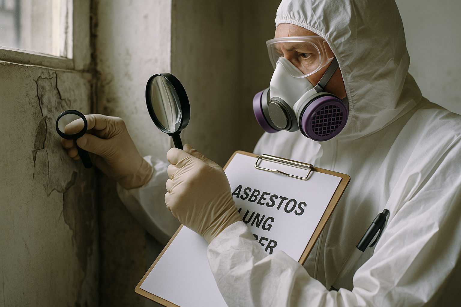 asbestos lung cancer - What specific types of lung cancer are a