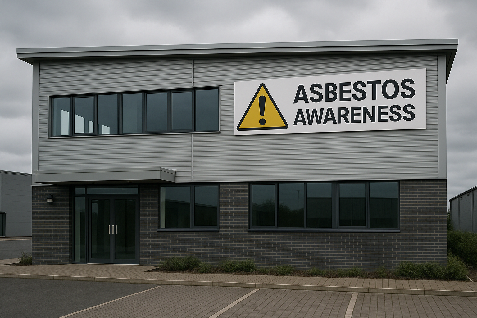 How does the presence of asbestos in the UK emphasize the need for asbestos awareness training?