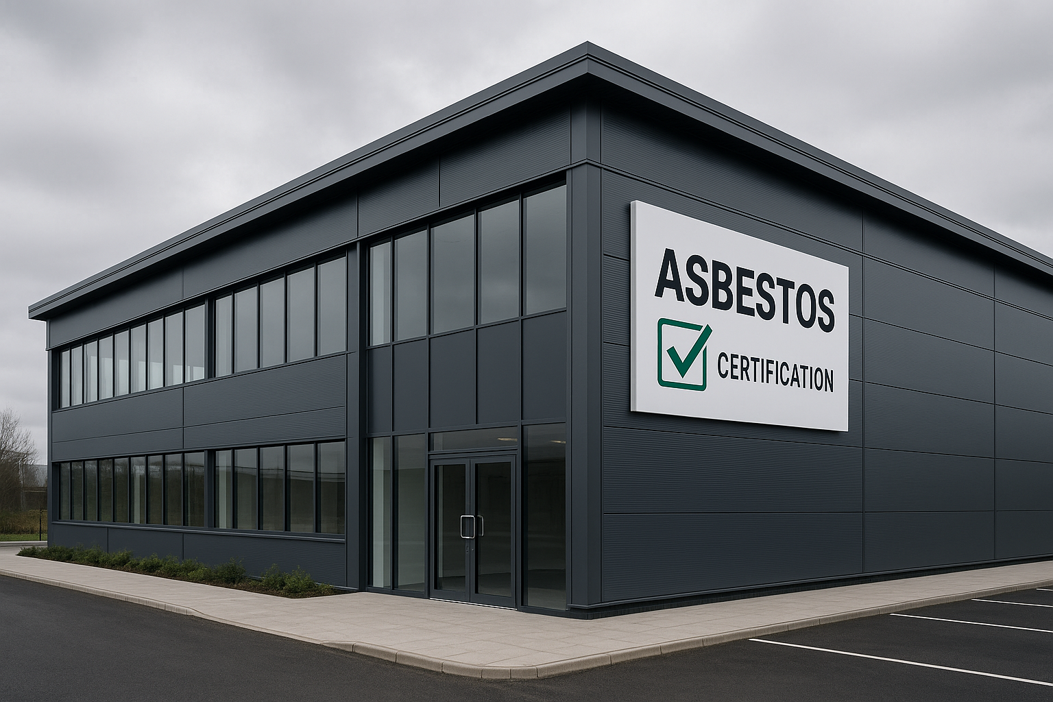 Is there a specific certification or training required for asbestos testing professionals?