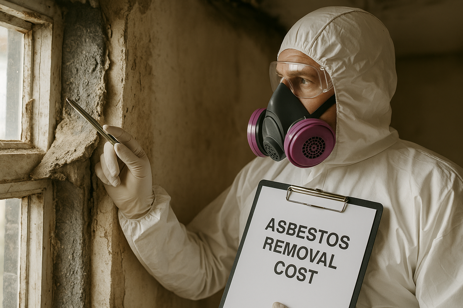 asbestos removal cost - Is there a standard cost for asbestos re