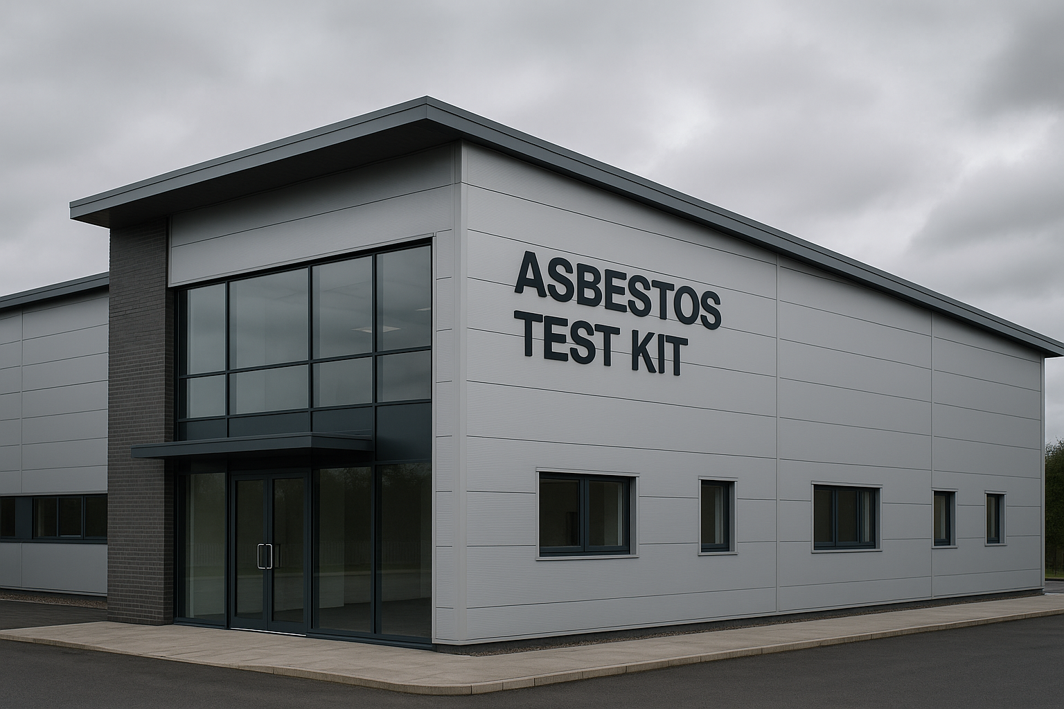 How can you determine if a building contains asbestos?