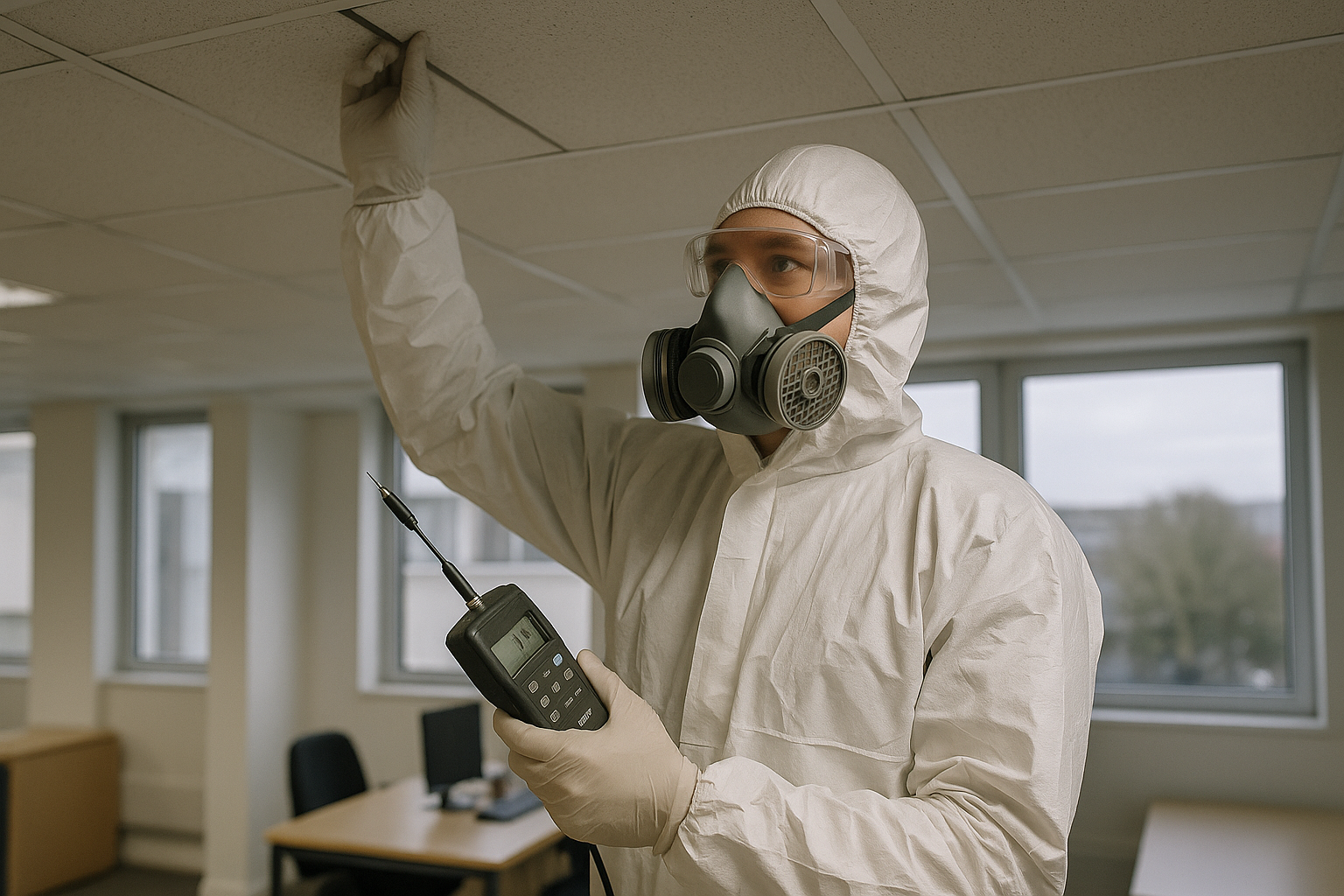 What should you do if you suspect asbestos is present during renovations?