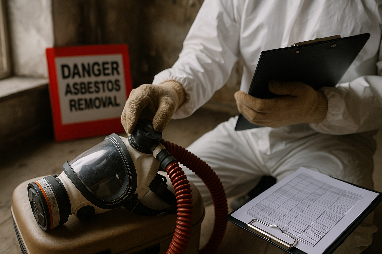 asbestos removal equipment - Are there any specific tools or equipmen