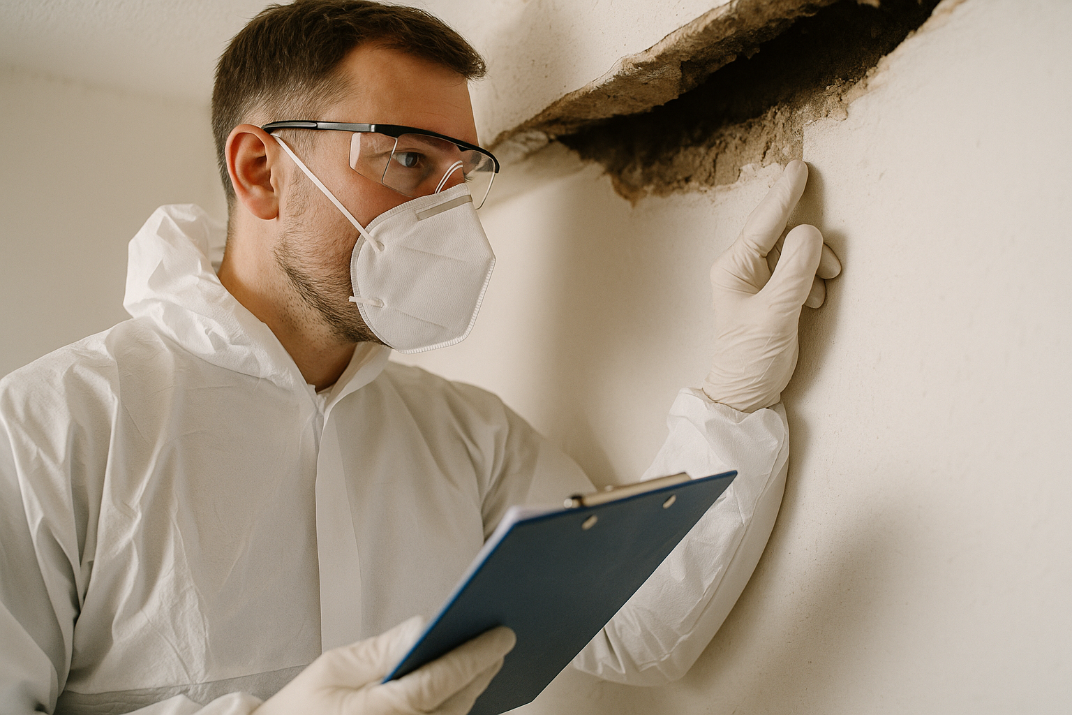 what should be done after any asbestos-related work is completed? - What steps should be taken after asbesto