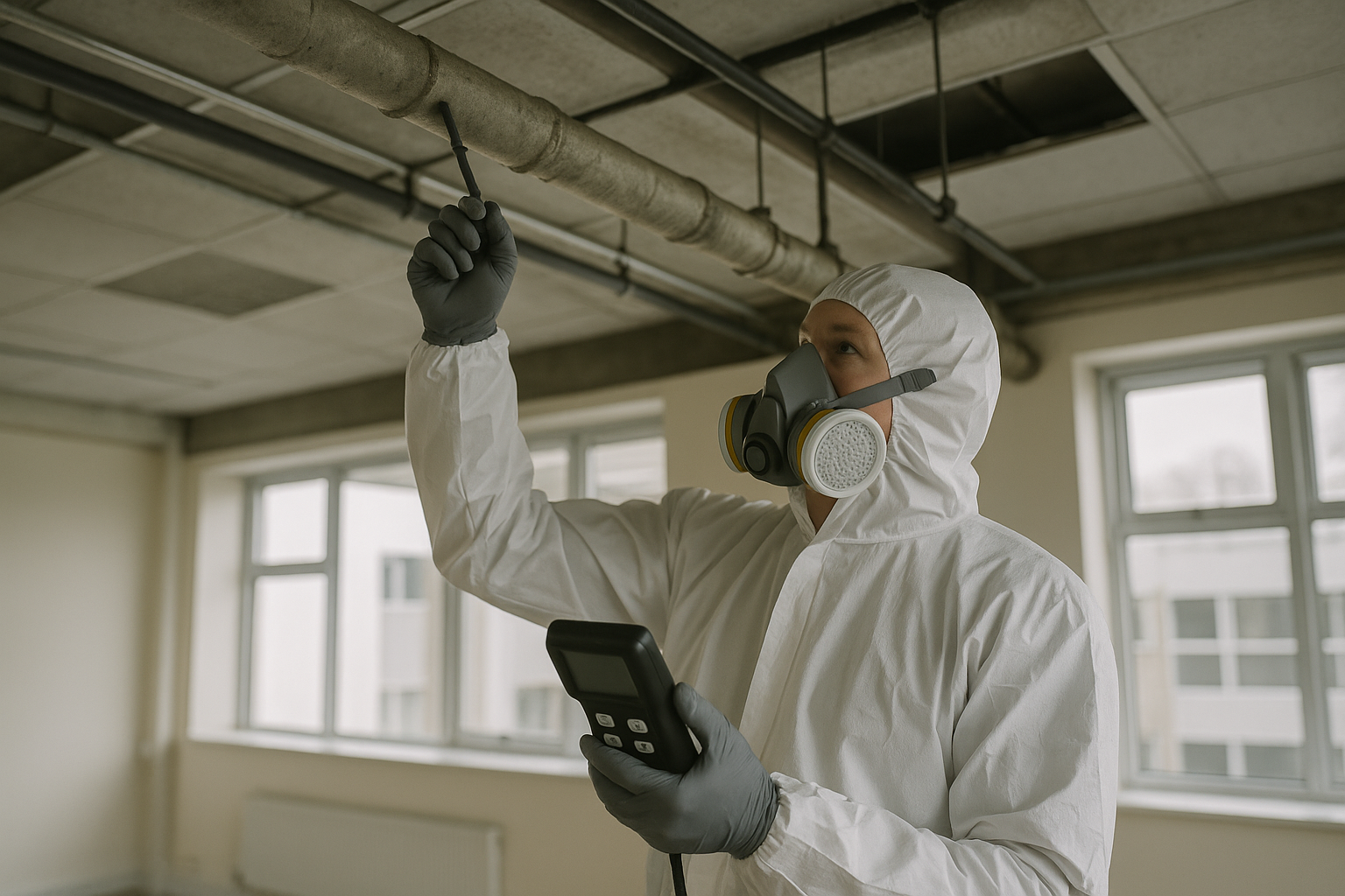 Is there a risk of asbestos contamination in public water systems in the UK?