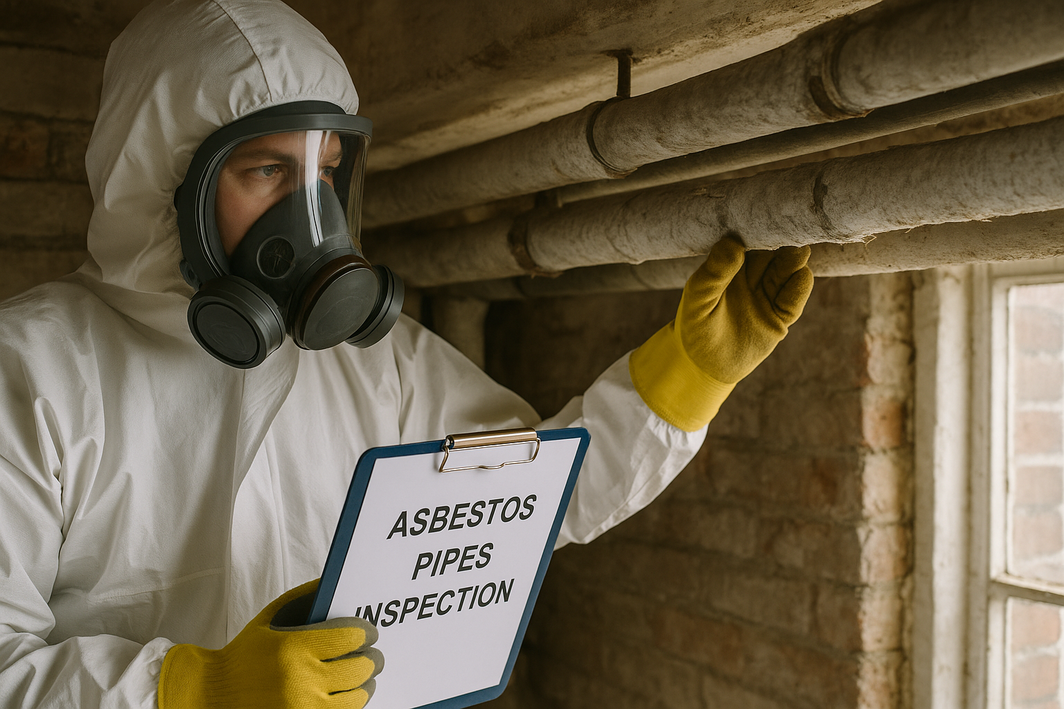 asbestos pipes - Is there a risk of asbestos contaminatio