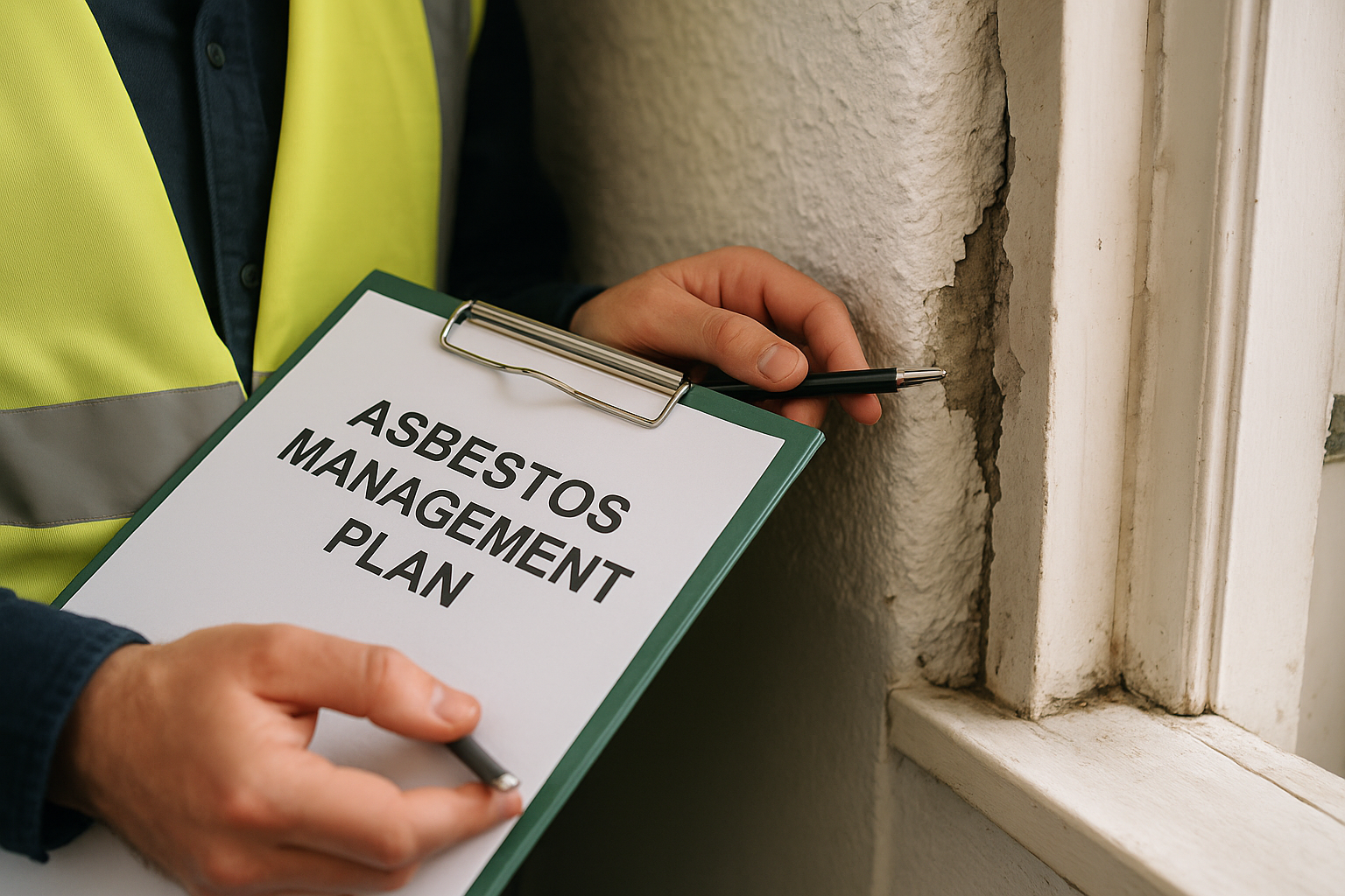 asbestos management plan - What steps are involved in creating an a