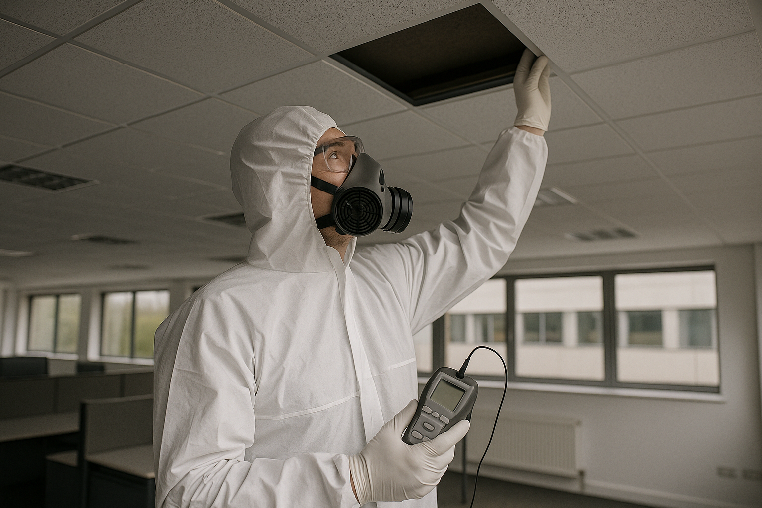 What should be included in an asbestos management plan report?