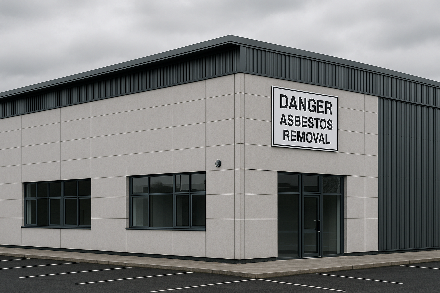 Are there any penalties for improper disposal of asbestos in the UK?