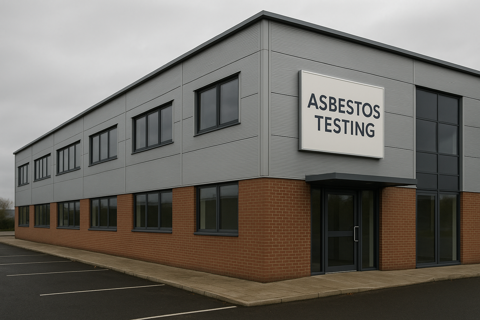 Are there any tests that can determine the presence of asbestos in a home?