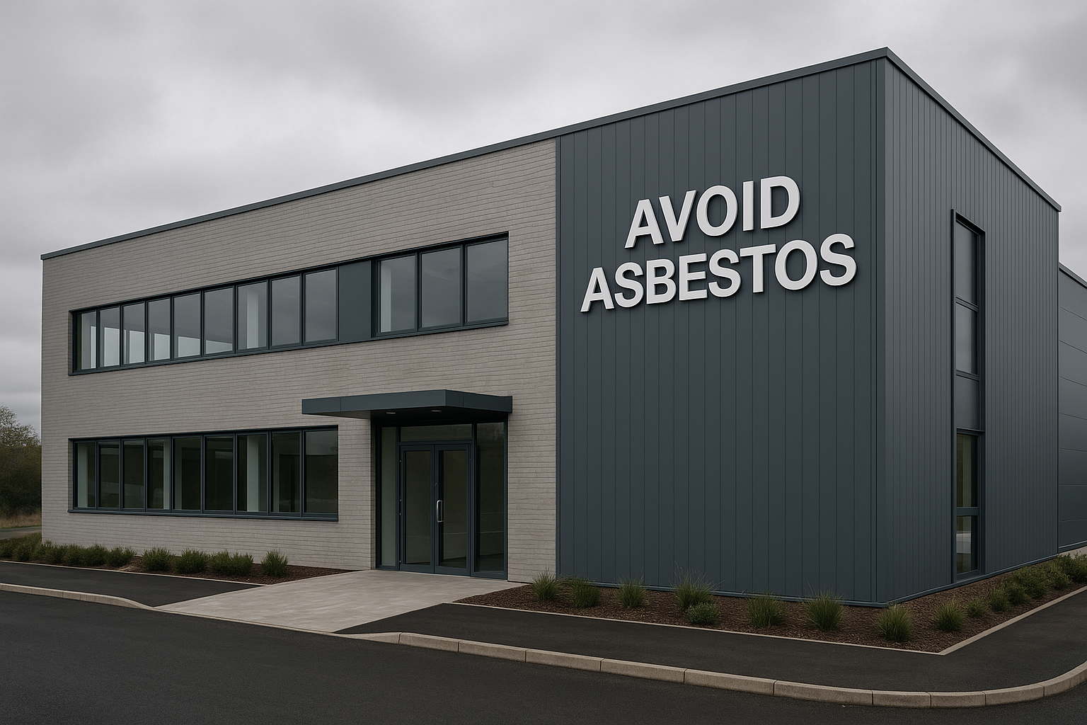 What steps can be taken to prevent long-term health consequences of asbestos exposure?