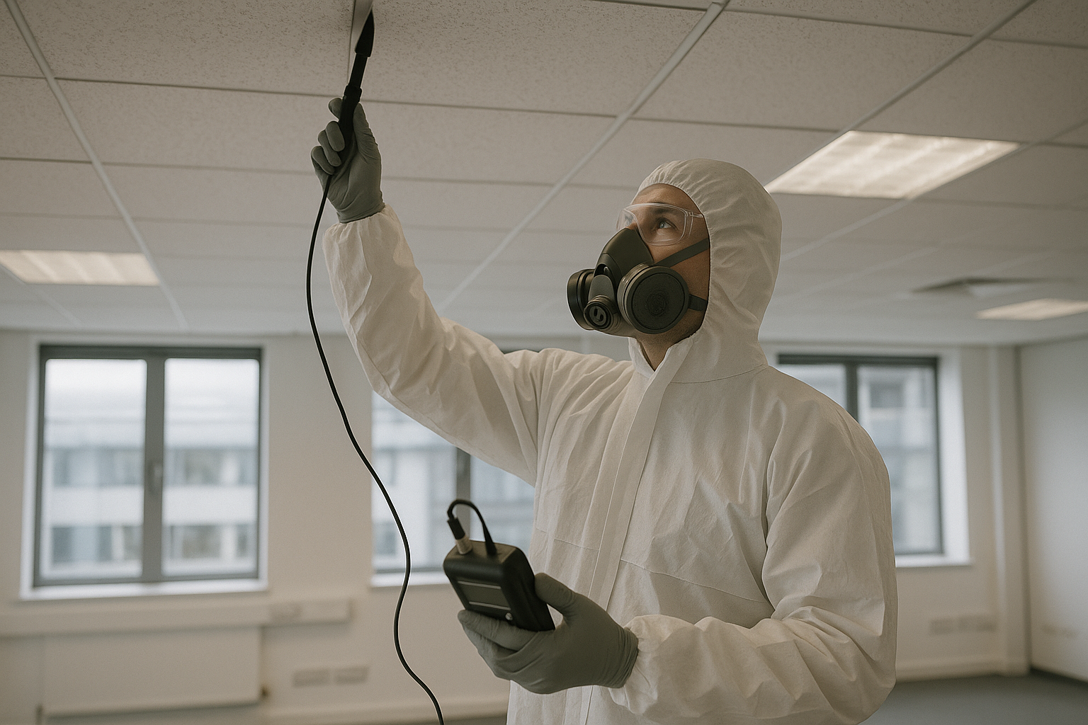 How often should an asbestos survey be carried out?