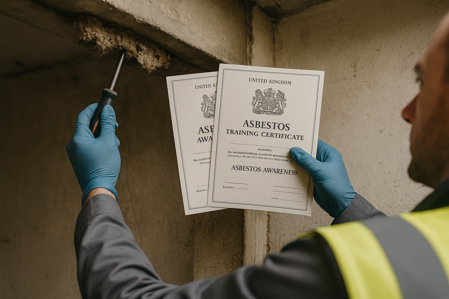 asbestos certifications - What training or certifications are requ